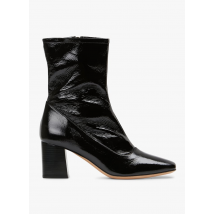 Rivecour - Leren enkellaarzen - 39 Maat - Zwart