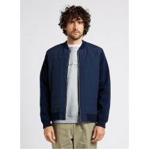 Pepe Jeans - Sudadera acolchada de algodón con cremallera - Talla M - Azul