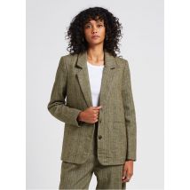 See U Soon - Karierter blazer aus wollmix - Größe 0 - Beige