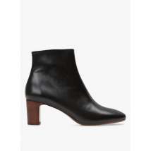 Rivecour - Leren enkellaarzen - 36 Maat - Zwart