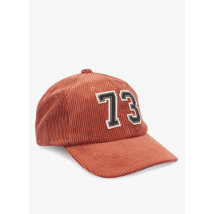 Mkt - Casquette aspect velours côtelé - Taille Unique - Marron