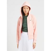 Lacoste - Sweater met capuchon katoenblend - 40 Maat - Roze