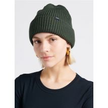 Moss Copenhagen - Bonnet en maille côtelée - Taille Unique - Vert