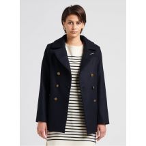 Armor Lux - Wollen jekker met reverskraag - 38 Maat - Blauw