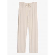 Icone - Pantalon de pyjama côtelé - Taille XS - Beige