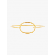 Feeka - Bracelet à anneau rond - Taille Unique - Doré