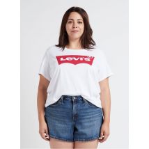 Levi's - Tee-shirt col rond sérigraphié en coton - Taille 58 - Beige
