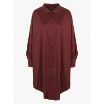Cotelac - Robe chemise col classique en coton mélangé - Taille 3 - Violet