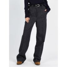 Laurence Bras - Bandplooibroek van wolmix - 38 Maat - Blauw