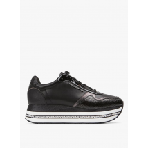 Karl Lagerfeld - Lage platformsneakers - 39 Maat - Zwart