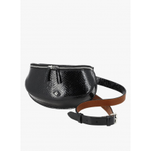 Herbert Frere Soeur - Pochette fantaisie en cuir vernis - Taille Unique - Noir