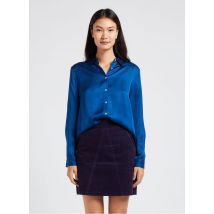 See U Soon - Chemise col classique satinée - Taille 3 - Bleu