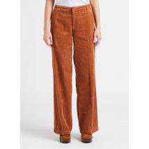 Lab Dip - Pantalon large côtelé en coton - Taille 40 - Marron