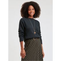 La Fee Maraboutee - Trui met boothals wolblend met angora - S Maat - Zwart