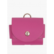 Louvini Paris - Etui pour airpods en cuir - Taille AirPods Gen 1&2 - Rose