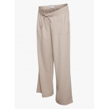Mamalicious - Pantalon droit à taille normale - Taille XL - Beige