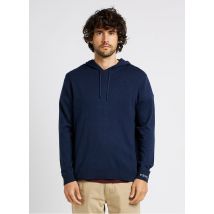 Pepe Jeans - Pull fin à capuche en coton mélangé - Taille L - Bleu