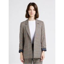 One Step - Blazer mit print - Größe 42 - Braun