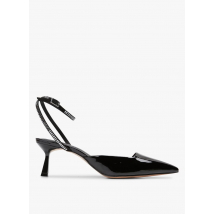 Minelli - Escarpins en cuir verni - Taille 37 - Noir
