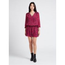 Ikks - Korte jurk met v-hals - 36 Maat - Roze