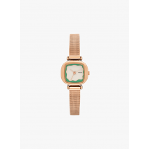 Komono - Horloge met roestvrijstalen bandje - Een Maat - Roze