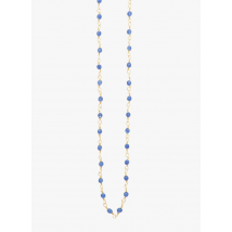 Une A Une - Verstelbare schakelketting van messing - Een Maat - Blauw