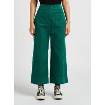 Suncoo - Wijde broek met hoge taille - 2 Maat - Groen