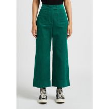 Suncoo - Wijde broek met hoge taille - 2 Maat - Groen