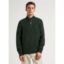 Farah - Jersey de lana con cuello alto - Talla M - Verde