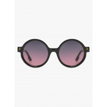 Komono - Zonnebril met afgerond montuur - Een Maat - Zwart