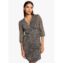 Morgan - Robe Col V moulante - Taille 40 - Noir