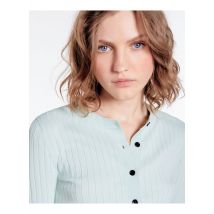 The Kooples - Top col rond - Taille 2 - Bleu