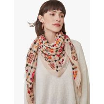 Harris Wilson - Wollen foulard met print - Een Maat - Multikleurig