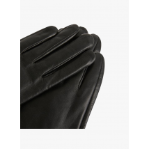 Morgan - Leren handschoenen met sierdetails - S Maat - Zwart