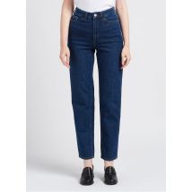 Vila - Vaquero recto de algodón desteñido de talle alto - Talla 36/30 - Vaqueros brut