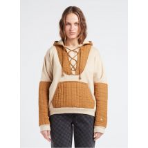 Leon & Harper - Sweater met ronde hals katoenblend - XS Maat - Beige