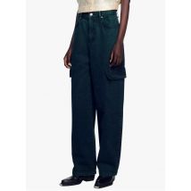 Sandro - Wijde jeans van biokatoen - 42 Maat - Groen