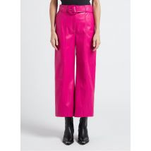 Suncoo - Pantalón ancho de talle alto - Talla 0 - Rosa