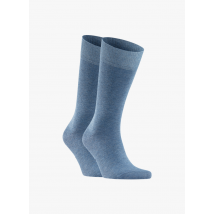 Falke - Lote de 2 pares de calcetines de mezcla de algodón - Talla 39/42 - Azul