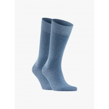 Falke - Lote de 2 pares de calcetines de mezcla de algodón - Talla 43/46 - Azul