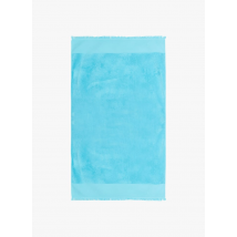 Place des Tendances Maison - Fouta à franges en coton - Taille Unique - Bleu