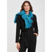 La Fee Maraboutee - Sjaal van tricotmix - Een Maat - Blauw