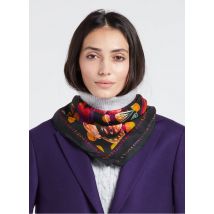 Feeka - Zijden foulard met print - Een Maat - Multikleurig