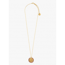 Palas - Collier en acier inoxydable - Taille Unique - Orange