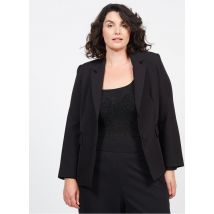 Alme - Rechte blazer - 52-54 Maat - Zwart