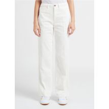 Lab Dip - Pantalón de algodón de talle alto - Talla 40 - Blanco