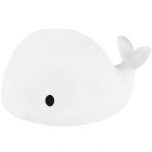 Flow - Veilleuse tactile baleine moby (30 cm) - Taille Unique - Blanc