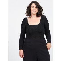 Alme - Body met vierkante hals - 48-50 Maat - Zwart