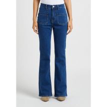 Suncoo - Vaquero bootcut de talle alto - Talla 42 - Vaqueros destenidos