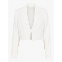 Kookai - Veste courte en col tailleur - Taille 38 - Blanc